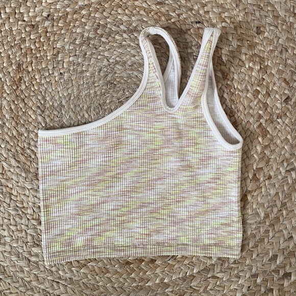 Aerie one shoulder ribbed bra - Picture 3 of 4